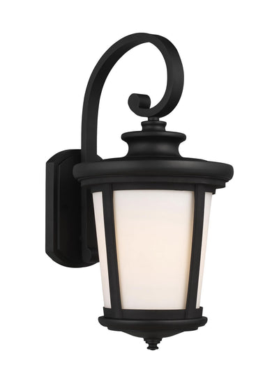 Generation Lighting. - 8719301-12 - One Light Outdoor Wall Lantern - Eddington - Black