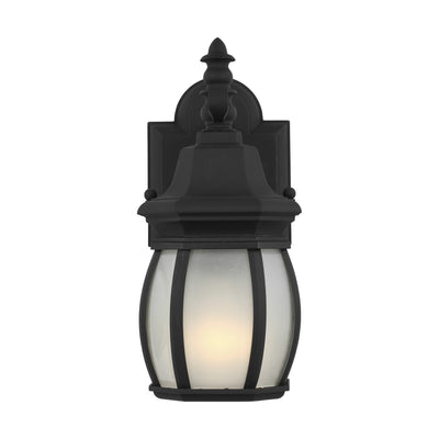 Generation Lighting. - 89104-12 - One Light Outdoor Wall Lantern - Wynfield - Black