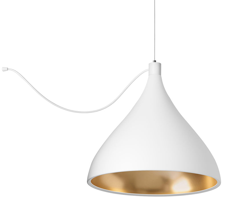 Pablo Designs - SWEL STR XL SNG MED WHT/BRA - White / Brass