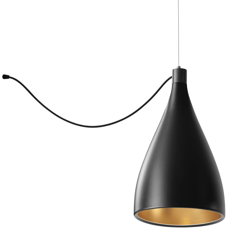 Pablo Designs - SWEL STR XL SNG NRW BLK/BRA - Black / Brass