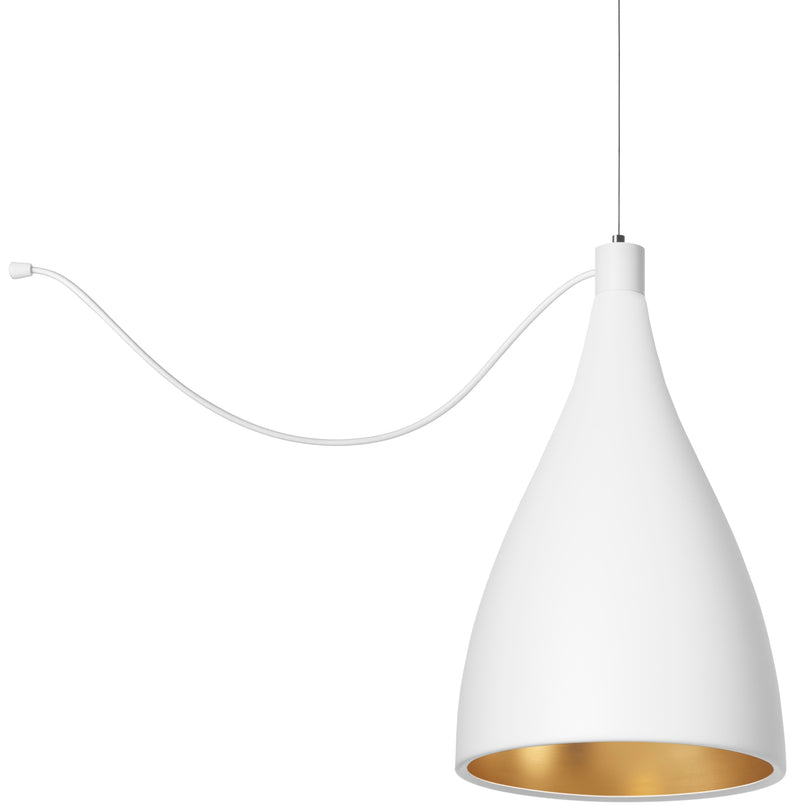 Pablo Designs - SWEL STR XL SNG NRW WHT/BRA - White / Brass