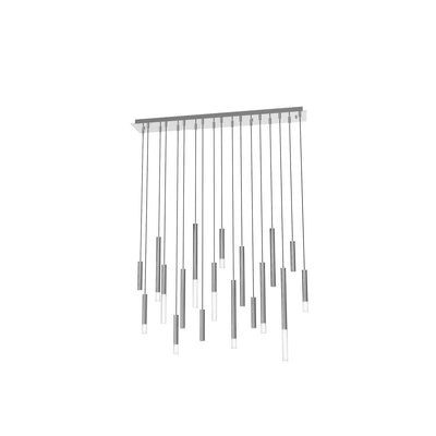 BlackJack Lighting - STL-38P-PC-27U-30K - LED Linear Pendant - Steelos - Polished Chrome