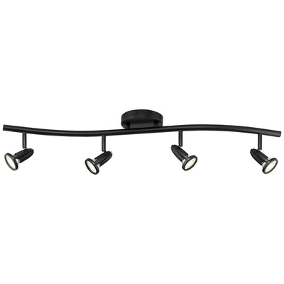 Access - 52204LEDDLP-BL - LED Wall or Ceiling Spotlight Bar - Cobra - Black