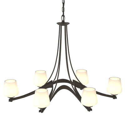 Ribbon Oval Chandelier