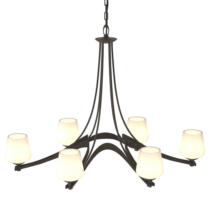 Ribbon Oval Chandelier