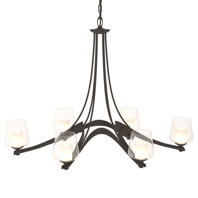 Ribbon Oval Chandelier