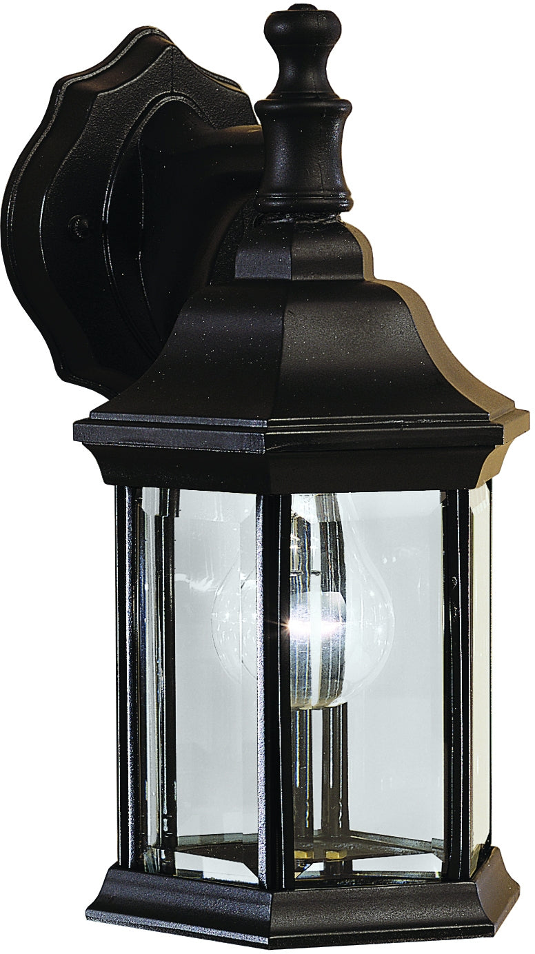 Kichler - 9776BK - One Light Outdoor Wall Mount - Chesapeake - Black