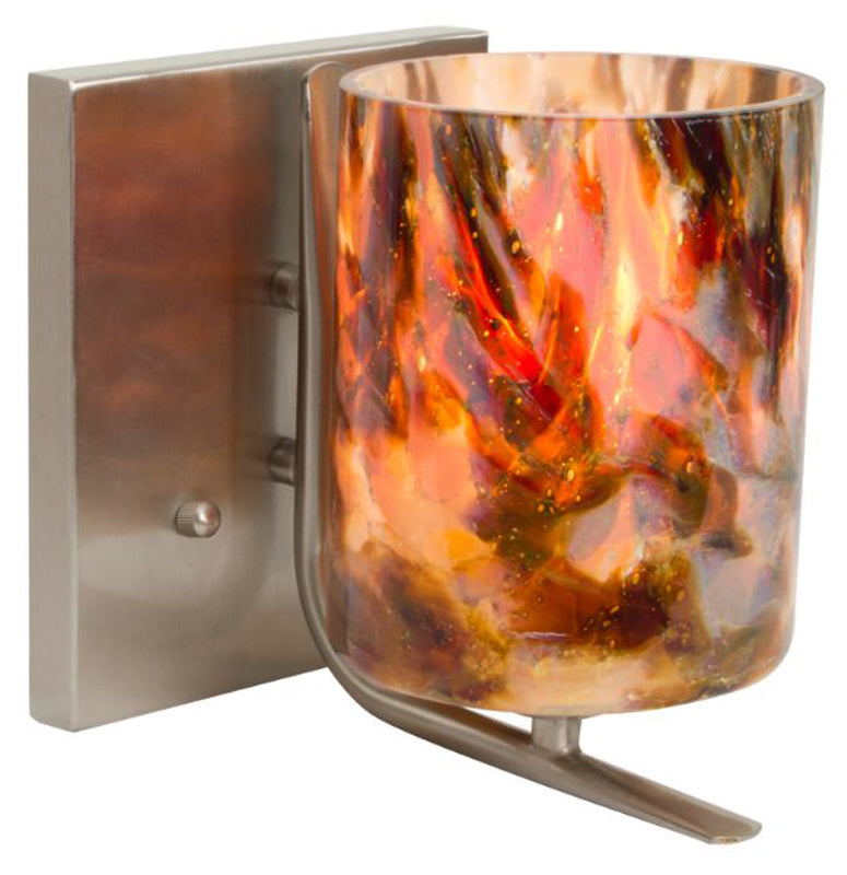 Besa Lighting - 1WC-LAVA-LED-SN - Satin Nickel