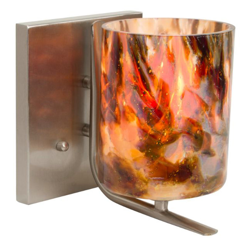 Besa Lighting - 1WC-LAVA-SN - Satin Nickel