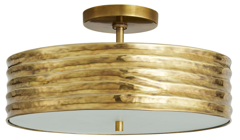 Arteriors-Anna Ceiling Light Fixture-Antique Brass