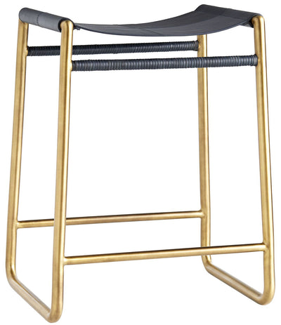 Arteriors-Gasper Counter / Bar Stool-Antique Brass