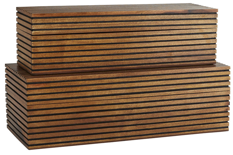 Arteriors-Trinity Box Set of 2-Light Wood