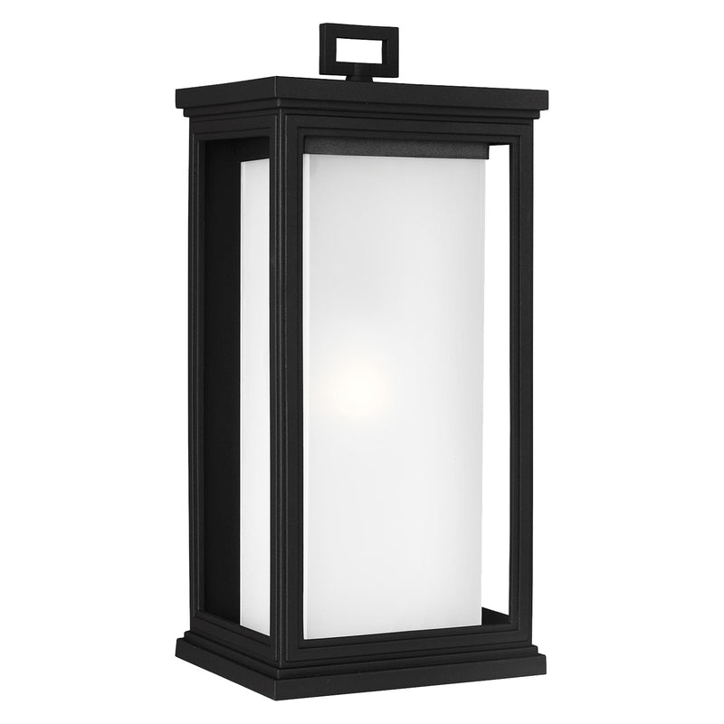 Generation Lighting - OL12902TXB - One Light Outdoor Wall Lantern - Roscoe - Textured Black