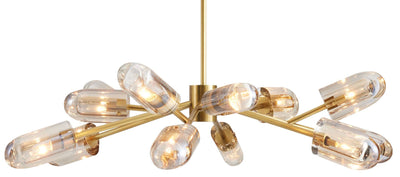 Arteriors-Javier Chandelier-Antique Brass