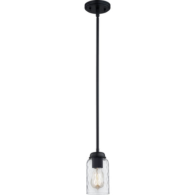 Quoizel - BLA1505MBK - One Light Mini Pendant - Blanche - Matte Black