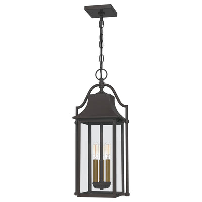 Quoizel - MAN1911WT - Three Light Outdoor Hanging Lantern - Manning - Western Bronze
