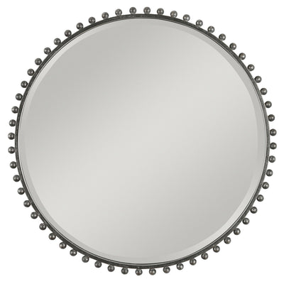 Uttermost - 09691 - Mirror - Taza - Black With Silver Highlights