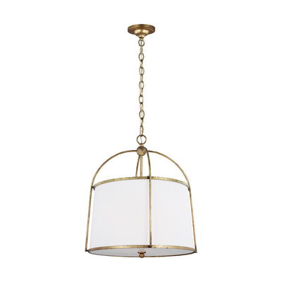 Visual Comfort Studio - CP1112ADB - Two Light Pendant - Stonington - Antique Gild