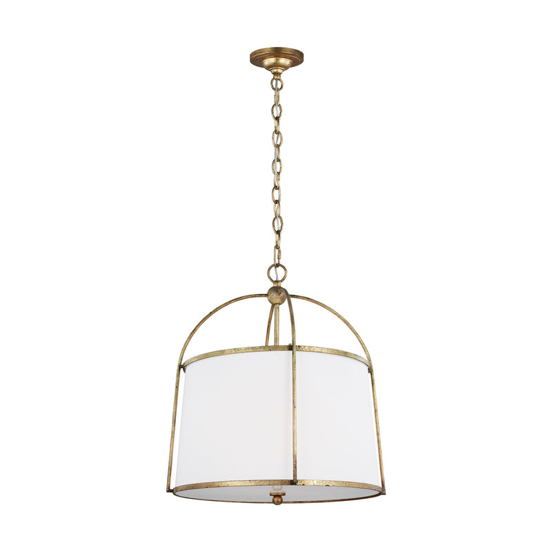 Visual Comfort Studio - CP1112ADB - Two Light Pendant - Stonington - Antique Gild