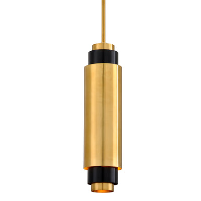 Corbett Lighting - 303-42 - One Light Pendant - Sidcup - Vintage Brass Bronze Accents