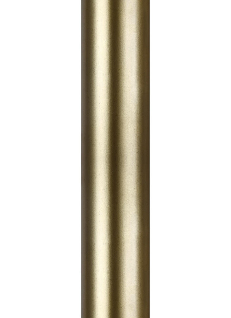 Generation Lighting - POST-PDB - Outdoor Post - Outdoor Posts - Painted Distressed Brass