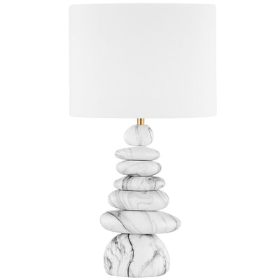 Hudson Valley Lighting - L1736-AGB/CMG - Aged Brass / Marbled Gray