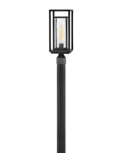Hinkley - 1001BK-LV - LED Post Top or Pier Mount Lantern - Republic - Black