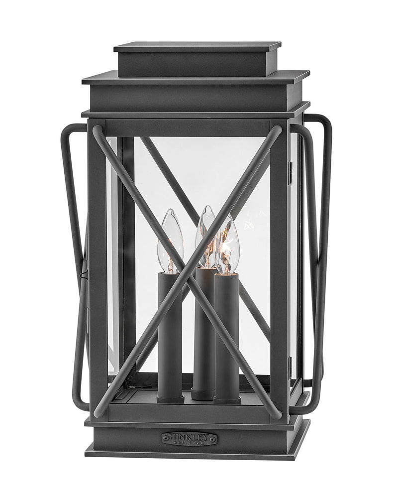 Hinkley - 11197MB - LED Pier Mount Lantern - Montecito - Museum Black
