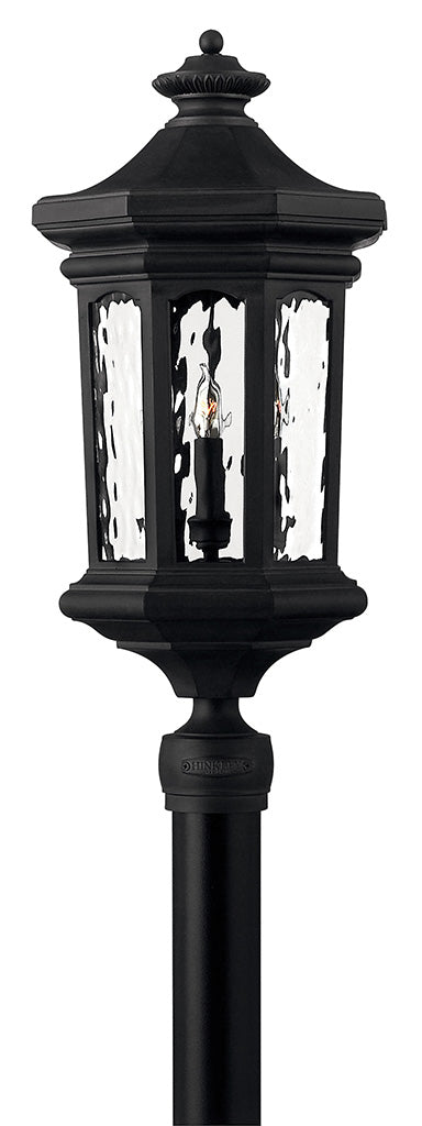 Hinkley - 1601MB-LV - LED Post Top or Pier Mount Lantern - Raley - Museum Black