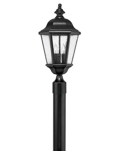 Hinkley - 1671BK-LV - LED Post Top or Pier Mount Lantern - Edgewater - Black