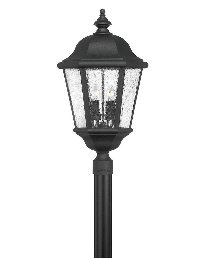 Hinkley - 1677BK-LV - LED Post Top or Pier Mount Lantern - Edgewater - Black