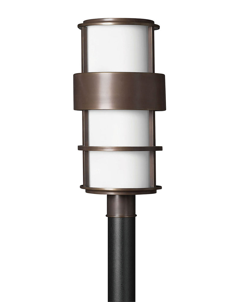 Hinkley - 1901MT-LV - LED Post Top or Pier Mount Lantern - Saturn - Metro Bronze