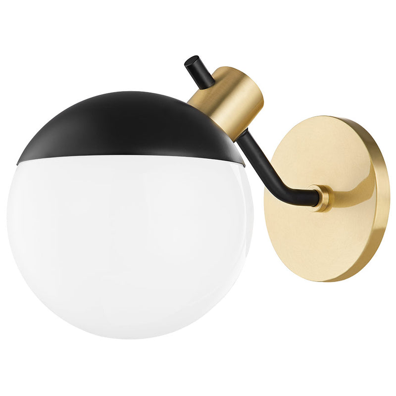 Mitzi - H573101-AGB/SBK - Aged Brass / Black