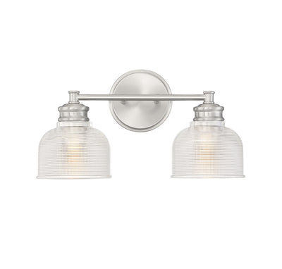 Meridian - M80034BN - Two Light Bathroom Vanity Light - Mbath - Brushed Nickel