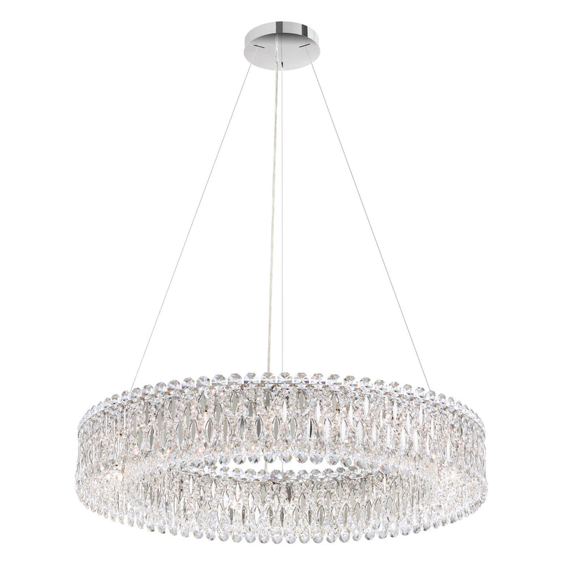 Schonbek - RS8349N-401H - 18 Light Pendant - Sarella - Stainless Steel