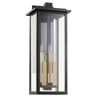 Quorum - 7127-4-69 - Four Light Lantern - Westerly - Textured Black