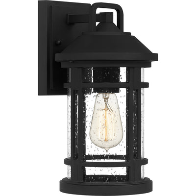 Quoizel - QUY8407EK - One Light Outdoor Wall Mount - Quincy - Earth Black