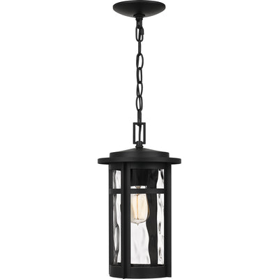 Quoizel - UMA1908MBK - One Light Outdoor Hanging Lantern - Uma - Matte Black