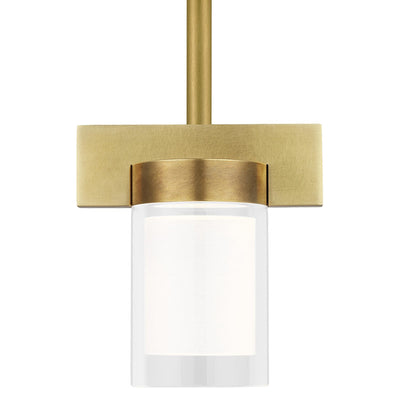 Visual Comfort Modern - 700TDESF5NB-LED927-277 - Natural Brass