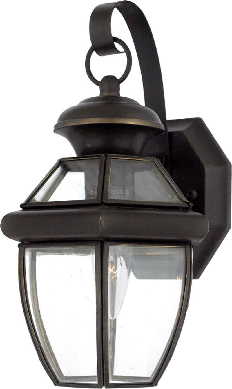 Quoizel - NY8315Z - One Light Outdoor Wall Lantern - Newbury - Medici Bronze