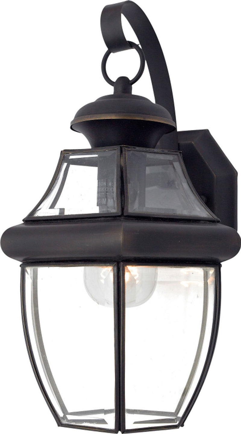 Quoizel - NY8316Z - One Light Outdoor Wall Lantern - Newbury - Medici Bronze