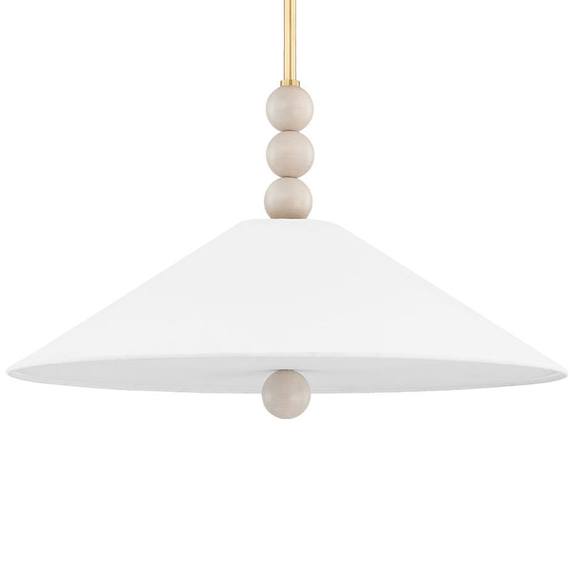 Mitzi - H615702-AGB - Aged Brass / Whitewash Ash