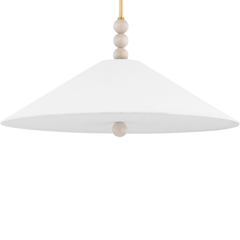 Mitzi - H615703-AGB - Aged Brass / Whitewash Ash