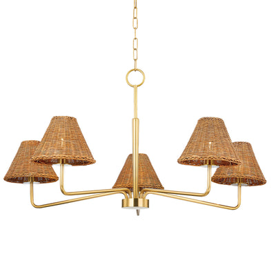 Mitzi - H704805-AGB - Aged Brass