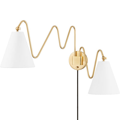 Mitzi - HL699102-AGB - Aged Brass