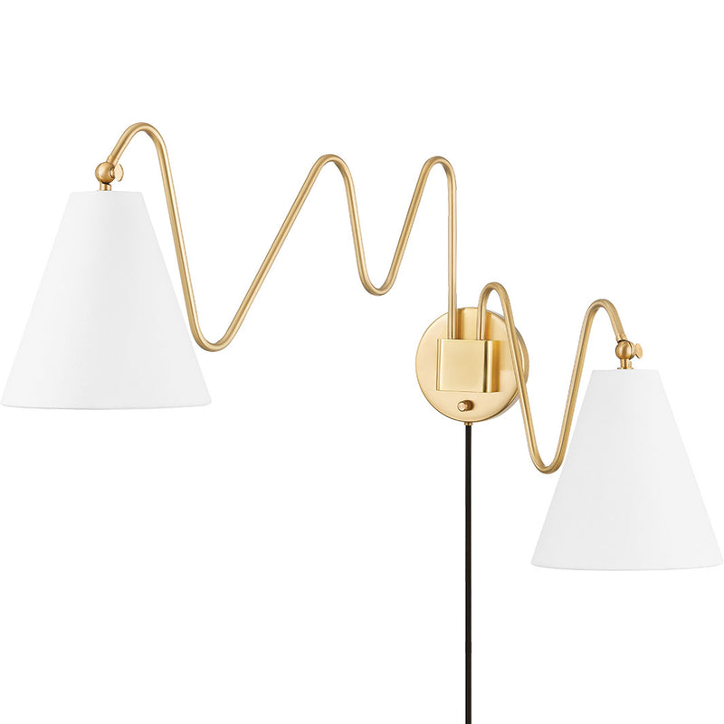 Mitzi - HL699102-AGB - Aged Brass