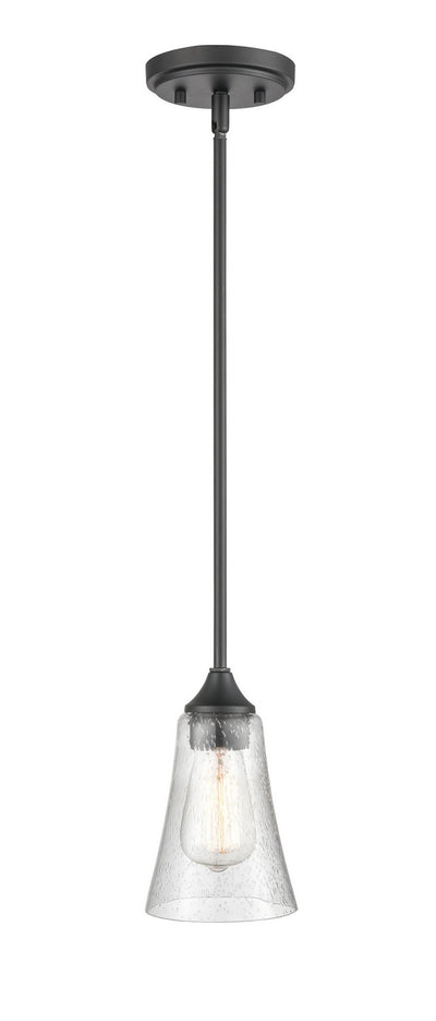 Millennium - 1461-MB - One Light Pendant - Natalie - Matte Black