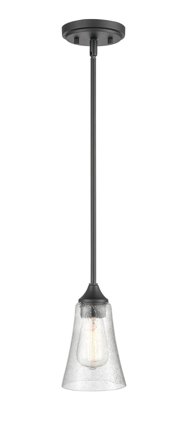 Millennium - 1461-MB - One Light Pendant - Natalie - Matte Black