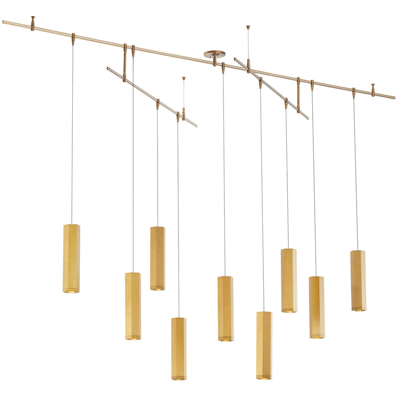 Visual Comfort Modern - 700BLKS9R-LED930R - Aged Brass