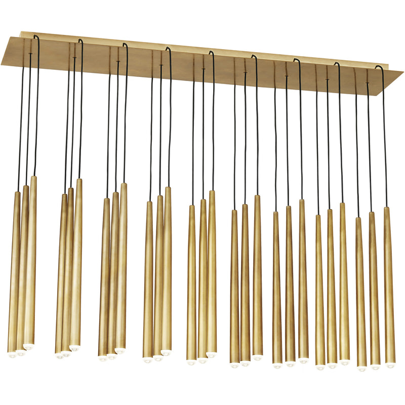 Visual Comfort Modern - 700TRSPPYL27TNBLED930120 - Natural Brass